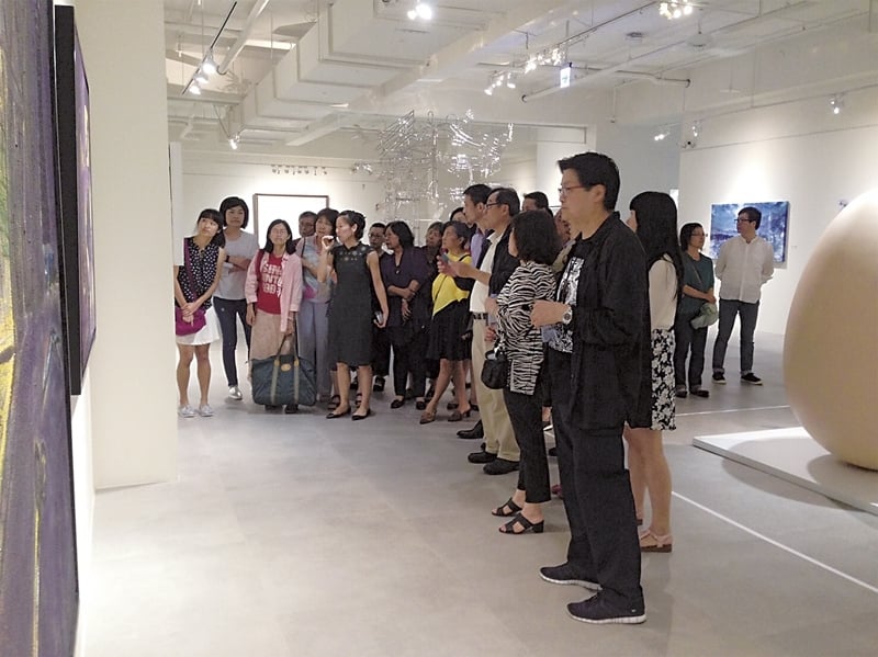 耘非凡美術館的成立，使得台南多了一處展演當代藝術的空間。圖／索卡藝術中心
