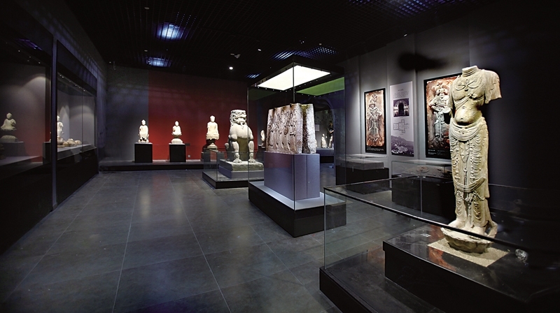 曲陽石雕展廳。圖∣河北博物院