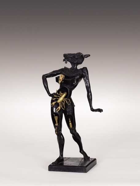 達利 Le Minotaure 96/99 銅 15.5×15×18cm 圖片提供：長流美術館