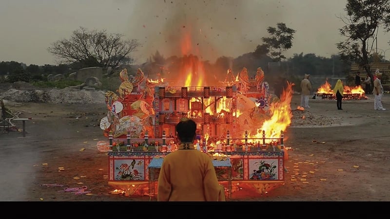 蘇育賢│花山牆 錄像截圖 耿畫廊提供