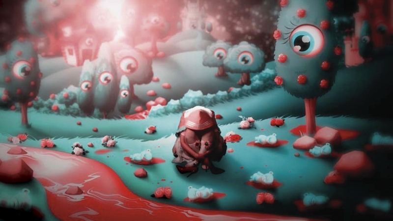 麥克林Rachel Maclean│看著我Eyes to Me 錄像 2014 Commissioned by Film London for Channel 4 Random Acts 圖│忠泰美術館