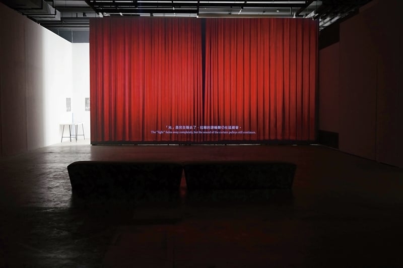 「石膏鑼：蘇育賢個展」現場一景。圖│TKG+