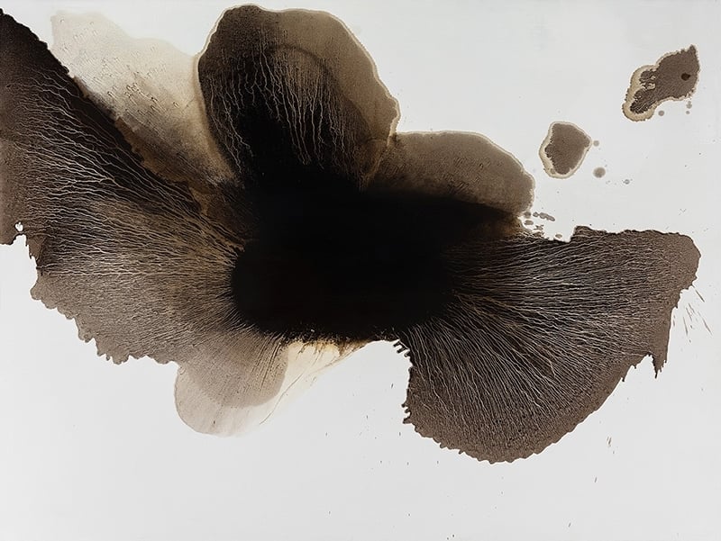 毛栗子 花非花 布面油彩 195x260cm 2015 圖片提供：僑福芳草地畫廊．台北