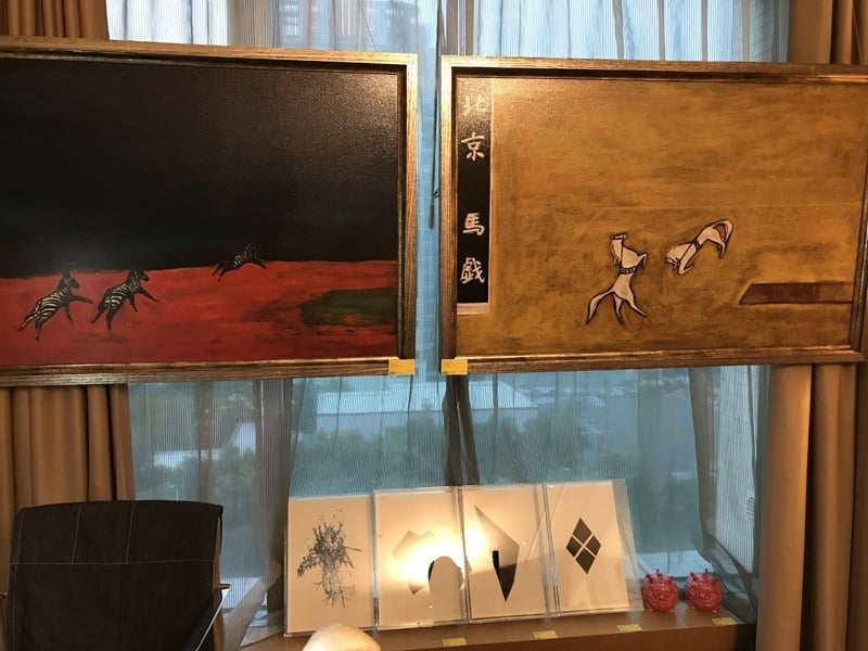 歷史博物館出版發行的常玉藝術微噴首度於藝博會現場曝光。（攝影／陳意華）