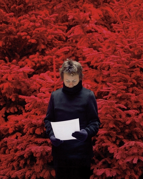 卡爾Sophie Calle│好好照顧自己Take care of yourself（局部） 錄像、屏幕、彩色印刷 © Sophie Calle / ADAGP, Paris & ARS, New York, 2017 Courtesy Paula Cooper Gallery, Fraenkel Gallery and Galerie Perrotin