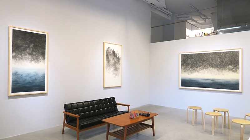 台北索卡藝術「此山中─周名德個展」展場一景。攝影：楊椀茹