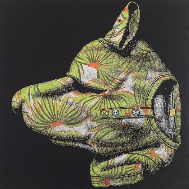 Art Taipei 2017 尹鍾錫 To Live I 壓克力 120x120cm 2011 圖片提供：雅逸藝術中心