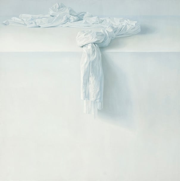 陳逸鋒 ＃026 油彩、木板、麻布 150x150cm 2015 圖片提供：雅逸藝術中心