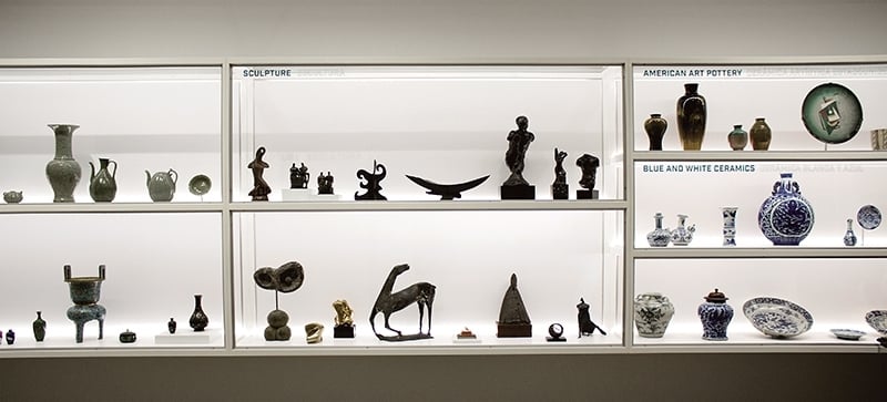 圖2 第9陳列室：視覺展覽庫的立體作品，聖地牙哥美術館。圖∣美國聖地牙哥美術館