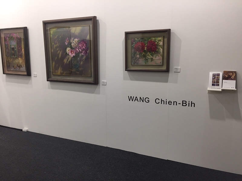 東之畫廊王健碧作品的展覽現場。圖片提供:東之畫廊