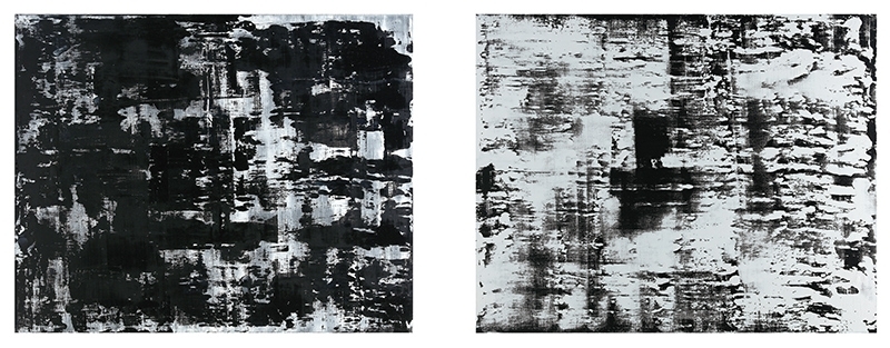 劉偉剛｜無常 油彩、畫布 162x130cm（2pcs.） 2014 圖片提供：鳳甲美術館