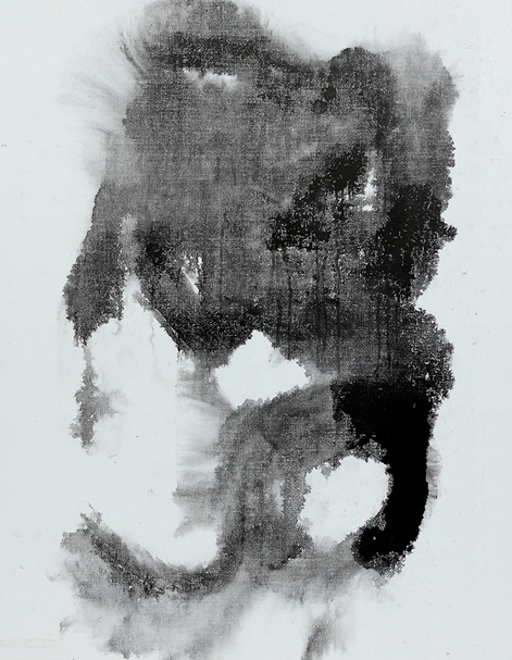 劉偉剛｜空中鳥跡 壓克力顏料、畫布 116.5x91cm 2017 圖片提供：鳳甲美術館