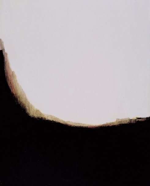 王攀元《山上人家》．油畫．162×130cm．1998。圖片提供：形而上畫廊