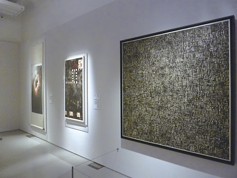 M+「似重若輕」水墨藝術展展覽一景。攝影｜林琬娸