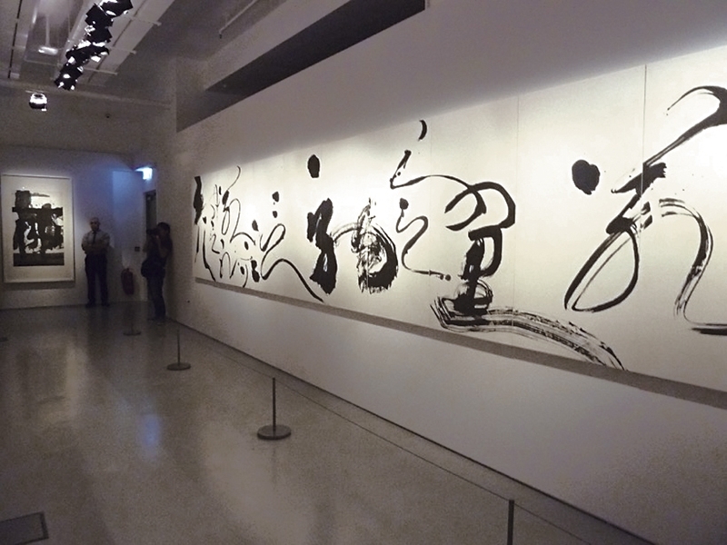 M+「似重若輕」水墨藝術展展覽一景。攝影｜林琬娸