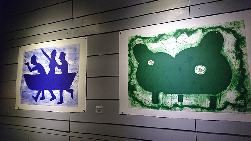 展場一隅。圖片提供：弘光科大藝術中心