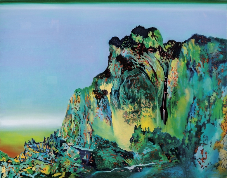 高雅婷｜山 油彩、畫布 91x116.5cm 2017 藝術家提供