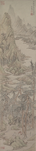 圖3 明侯懋功〈高山圖〉，美國大都會藝術博物館藏。圖∣紐約大都會藝術博物館