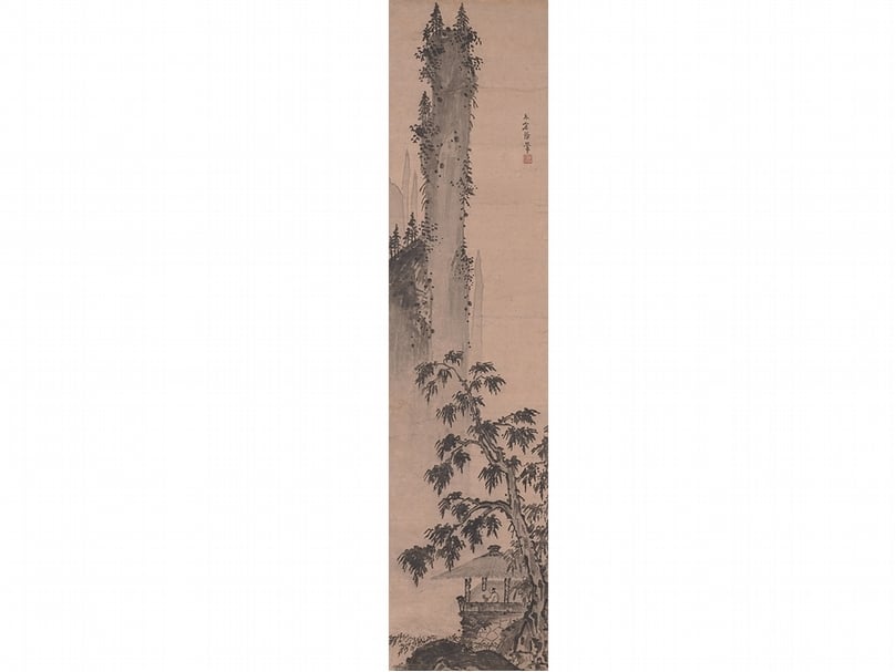 圖3 明．張翬〈山水圖〉，日本靜嘉堂文庫美術館。圖∣靜嘉堂文庫美術館