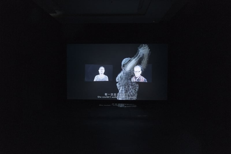 劉玗│名字不為人所知的 於奎松 （Tessa Maria Guazon）策展的「海的往返、天空的預言」 影像裝置 尺寸依場地而定 2017 圖│關渡美術館