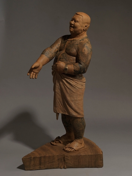 韓旭東 你好 我是某某某 銅 92x50x39cm 2011 版數:8 圖片提供:東之畫廊