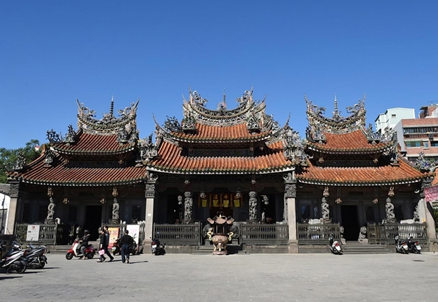 三峽祖師廟前殿樣貌。（蕭文杰提供）
