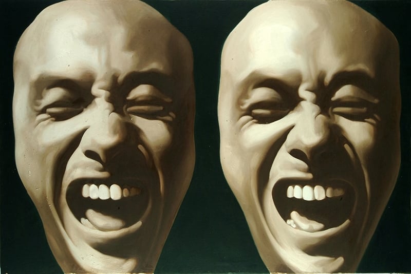 耿建翌|第二狀態 油彩、畫布 130x196cm 1987 圖片提供:民生現代美術館
