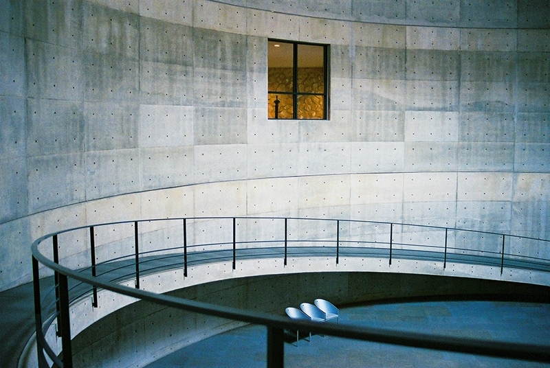 位於日本直島的安藤忠雄美術館Benesse House。攝影：吳金桃
