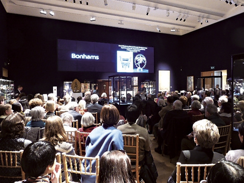 邦瀚斯（Bonhams）「大英博物館中國暨南亞展廳」演講現場。攝影╱林逸欣。