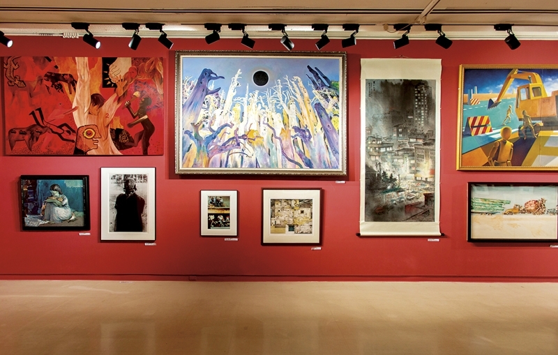 蔡明君策展「待續」展覽現場。（於「斜面連結—典藏展實驗計畫」）圖｜台北市立美術館