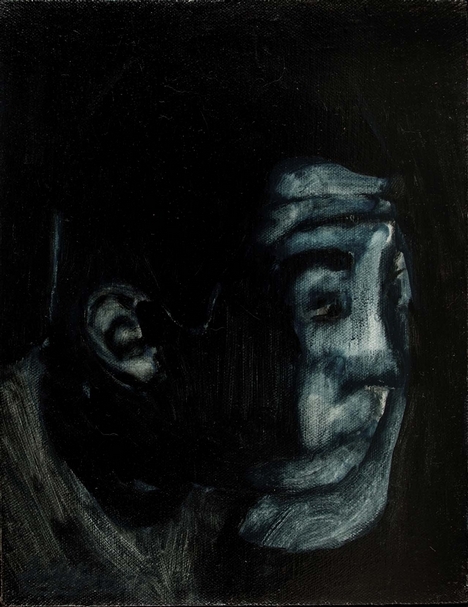 趙趙《自畫像》．35×27 cm．2017。圖｜大未來林舍畫廊
