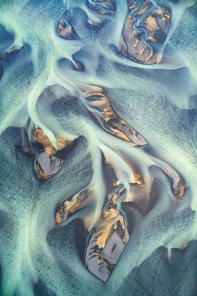 金昌民 河川三十三 River Delta 33 攝影 150x100cm 2017 圖片提供：藝倡畫廊