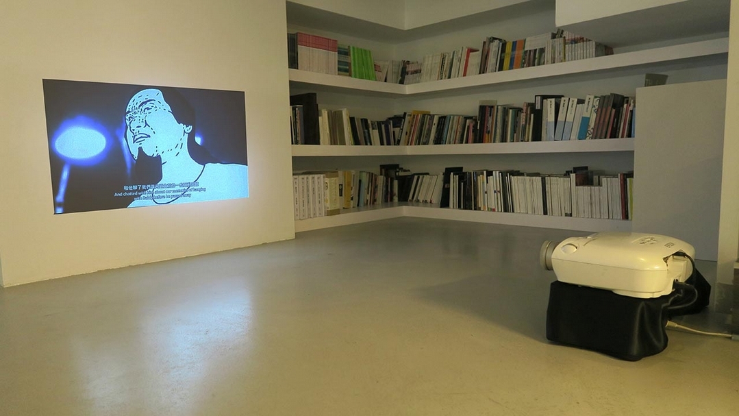 藝術家許哲瑜《刪除的鏡頭》．影像裝置．2’47”．2016。攝影：楊椀茹