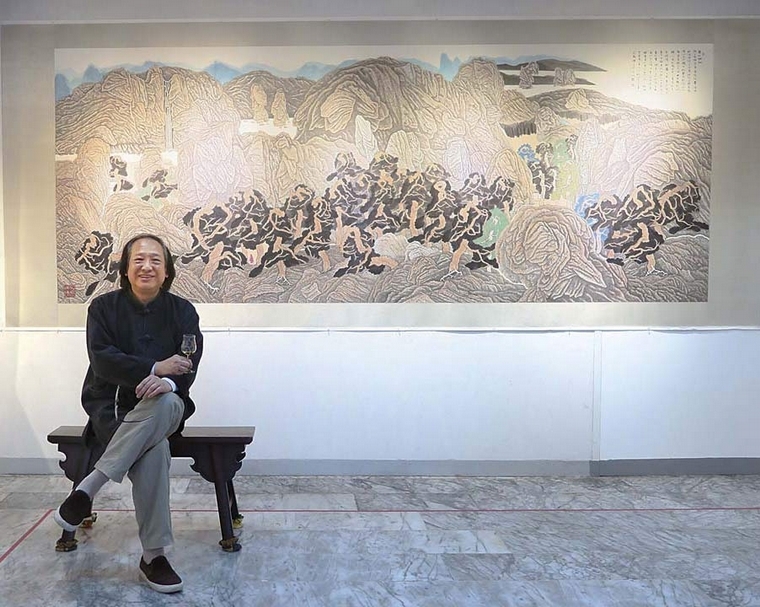 孟焦畫坊「能事不受相促迫─丁酉年陳明貴書畫展」