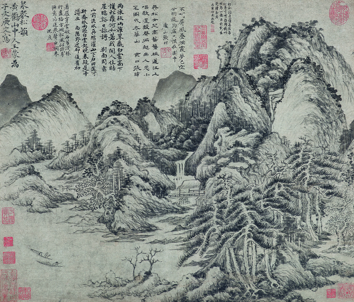 東京中央（香港）：元王蒙〈泉聲松韻圖〉，成交價1.69億港元。