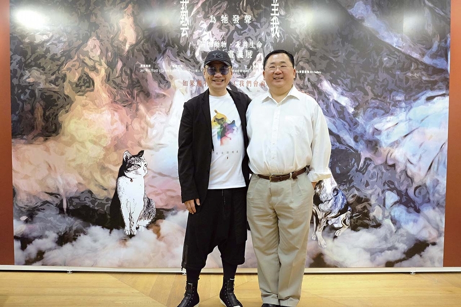 為動物發聲！譚精忠策畫藝術義展