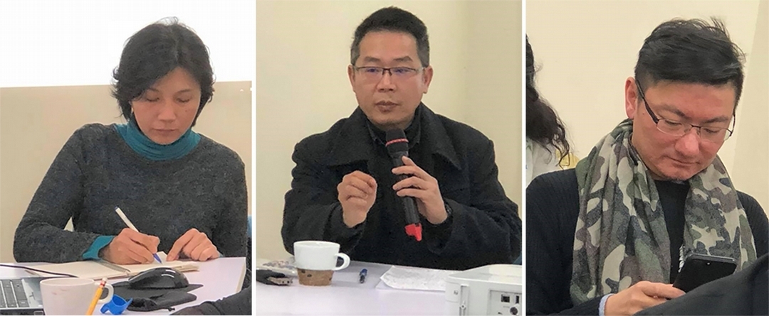 左起：賴香伶、龔卓軍與吳達坤。