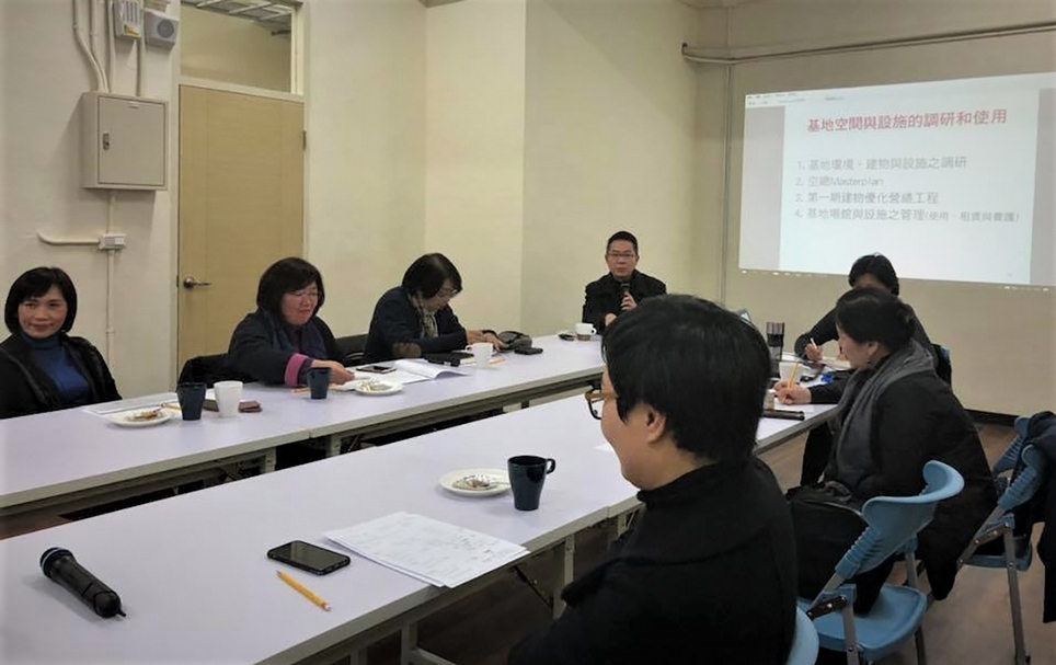 「空總文化實驗室」說明茶會現場。