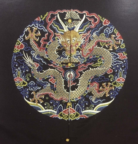 圖23 同時期袞服上運用的紋樣。圖∣陳楊