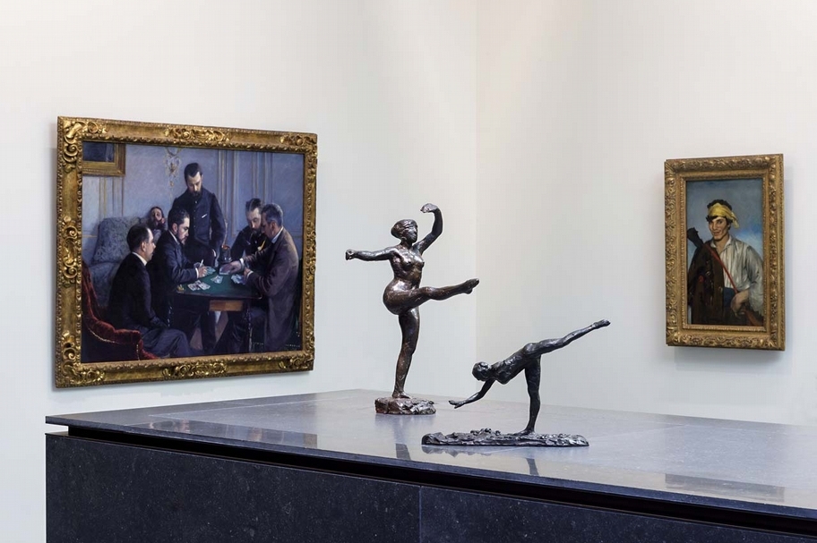 阿布達比羅浮宮（Louvre Abu Dhabi）典藏常設展「透視世界」（The World in Perspective）展廳現場。（© Louvre Abu Dhabi, photo by Marc Domage）