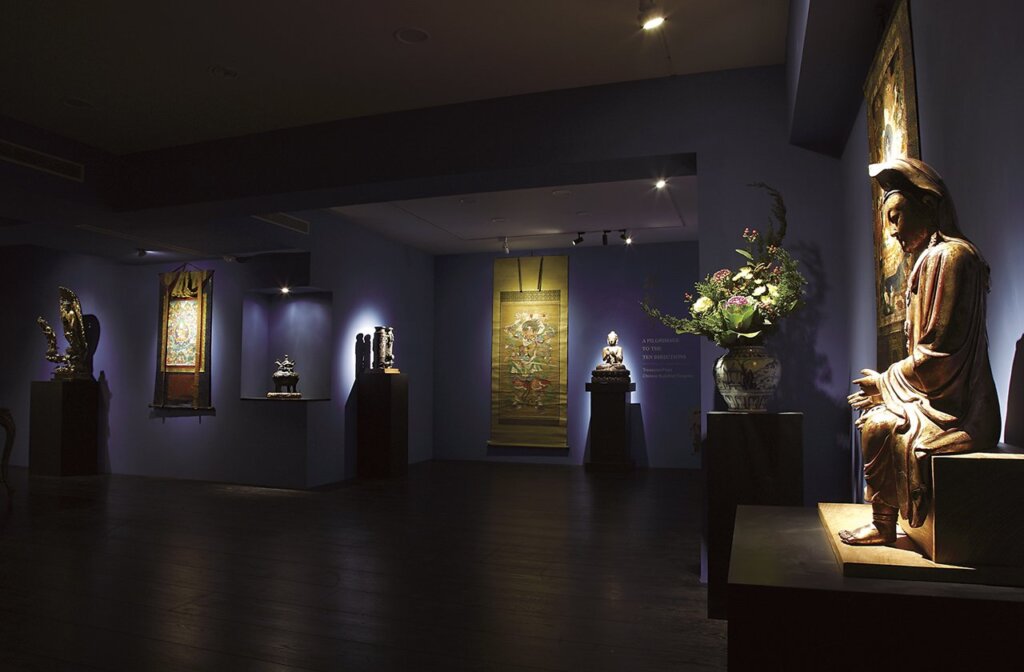 「參拾方：中國佛教寺廟寶藏」展場一角。