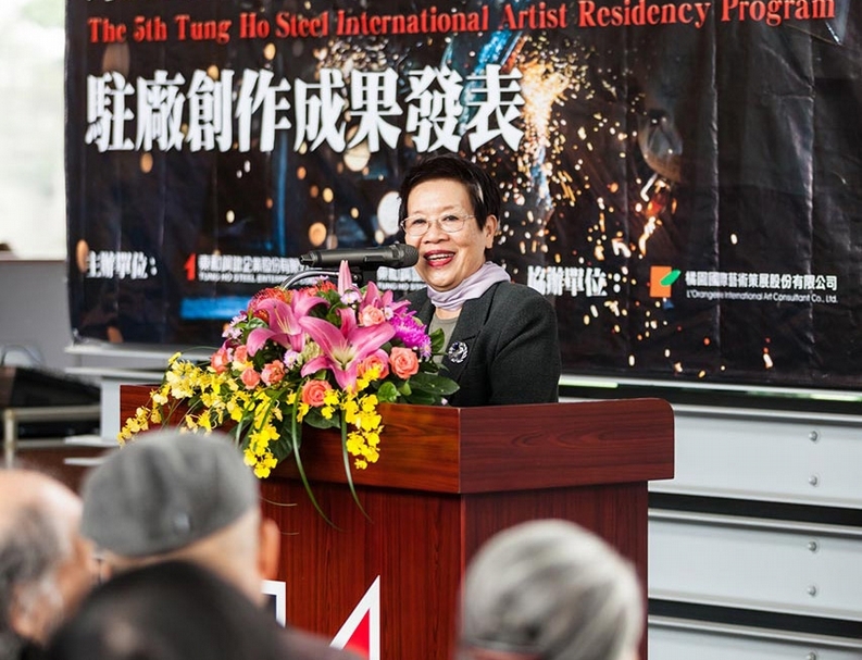 春之文化基金會的重要推手侯王淑昭女士。（春之文化基金會提供）