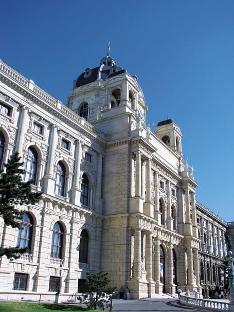 維也納自然史博物館（Naturhistorisches Museum）外觀。圖│高森信男