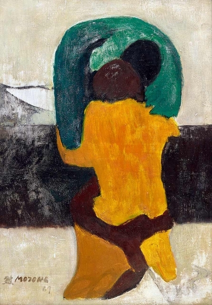 賀慕群,《玩具系列》,油彩、畫布,63.8×44.8 cm,1969,估價:HKD 350,000-700,000(中國嘉德(香港)提供)