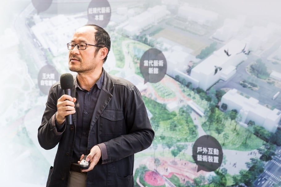 台北市文化局長鍾永豐。（攝影／陳泳任，台北市立美術館提供）