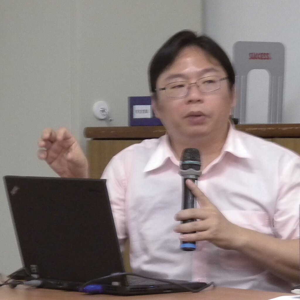 報告人林宏明。