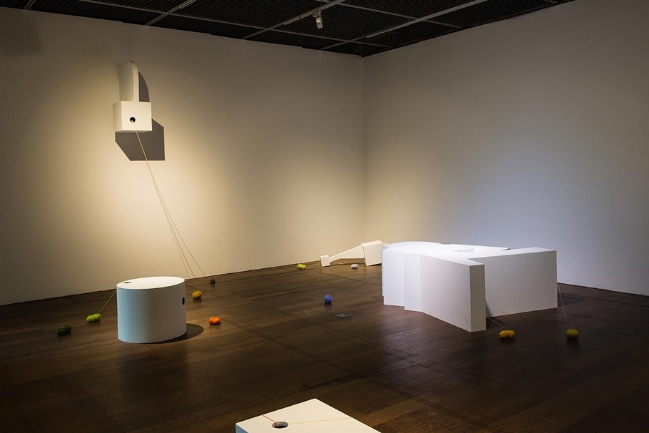 「白立方之內-陳逸堅個展」展出的作品《南國》( Tropicana)。(台北當代藝術館提供)