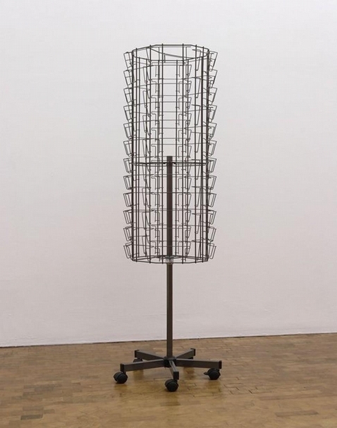 英國藝術家Ceal Floyer 2008年的作品《要是你也在就好了》（Wish You Were Here）。（黃彥榕提供）