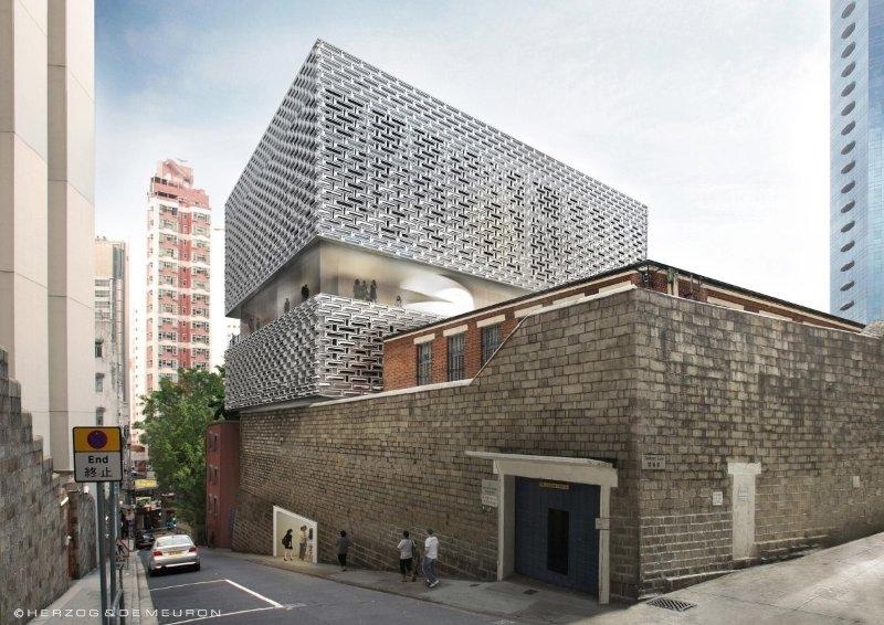 大館當代美術館（Tai Kwun Contemporary）外觀模擬圖。（Copy right: Herzog and de Meuron）
