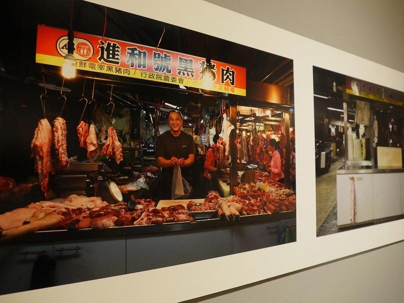 復興高中展出現場照片。（鳳甲美術館提供）